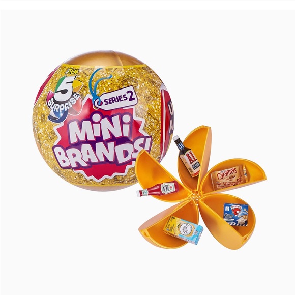 3 Pack Zuru 5 Surprise Mini Brands Mystery Capsule Series 2 NIB Sealed - Picture 3 of 6